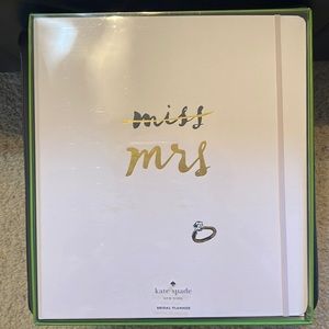 Kate Spade Miss to Mrs. Bridal Planner (Brand New In Box)